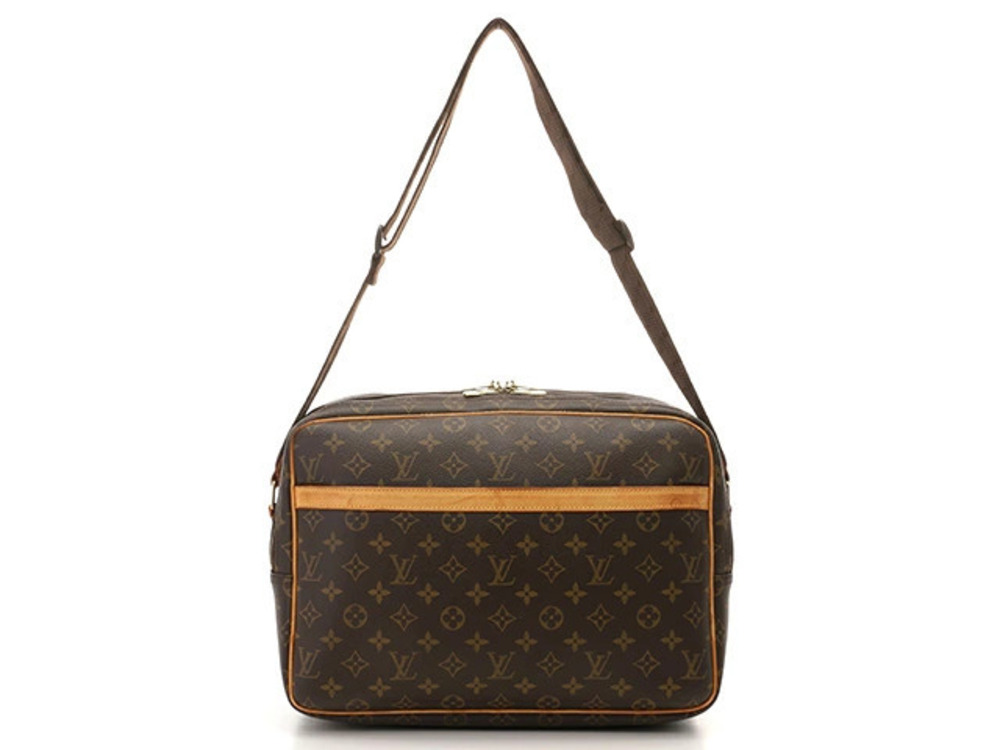 LOUIS VUITTON Reporter Shoulder Bag Messenger Monogram